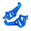 Motorfietsaccessoires Zuurstofsensor Beschermkap Blauw 7