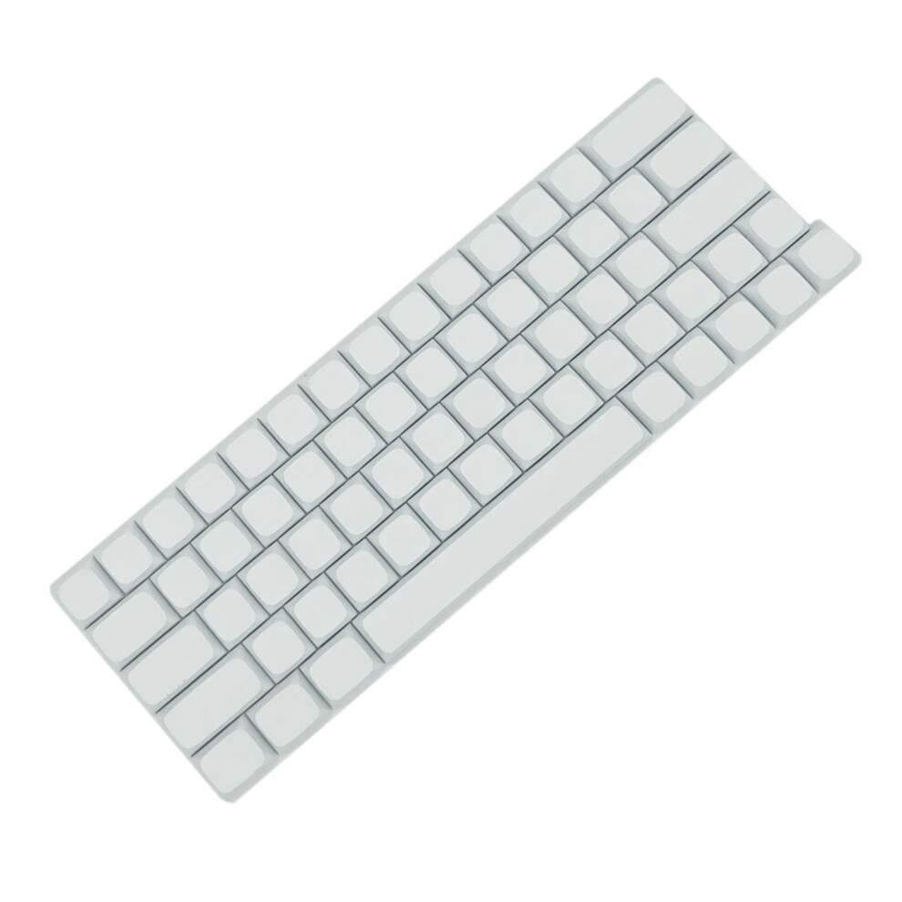 Pbt Keycaps 64Keys Minimalistic Blank Keycap Sublimations White 7751000057398