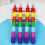 Stackable Crayon Pencil 10 Color Birthday Party Gift Bag Fillers 6