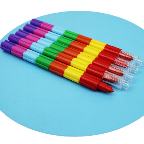 Stackable Crayon Pencil 10 Color Birthday Party Gift Bag Fillers 2