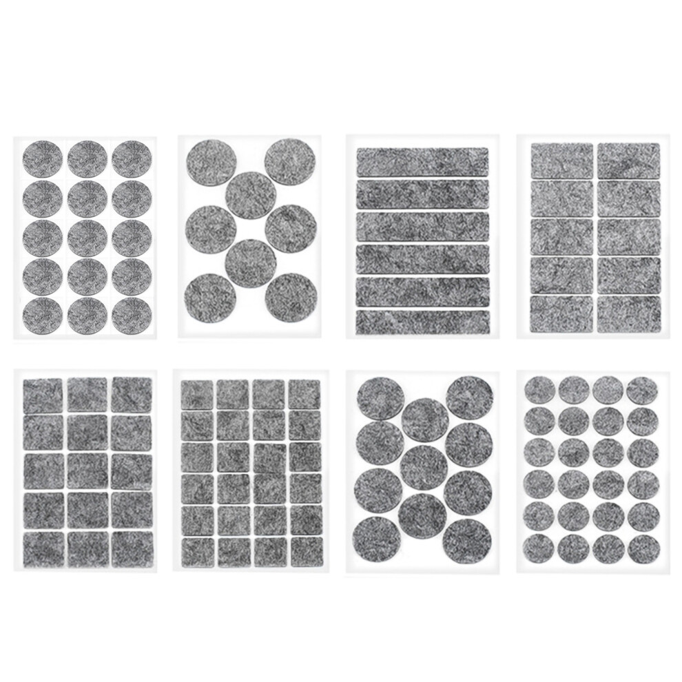 8Pcs/Set Furniture Felt Pad Floor Scratch Prevention Solution 7751000058982