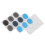Drum Damper Gel Pads Multicolor Transparent 9