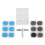 Drum Damper Gel Pads Multicolor Transparent 1