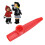 Plastic Mini Portable Kazoo Ukulele Guitar Partner 5