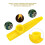 Plastic Mini Portable Kazoo Ukulele Guitar Partner 8