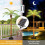 Solar Palm Tree Lights for Patio Outdoor Decoration,4.6FT 7