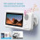 Shower Phone Holder with Bluetooth Speaker IPX4 Waterproof Black 3