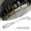 24pcs 5.4-6.4cm Length Adjustable Banjo Hooks 8