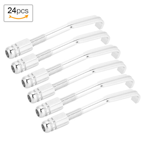 24pcs 5.4-6.4cm Length Adjustable Banjo Hooks 2