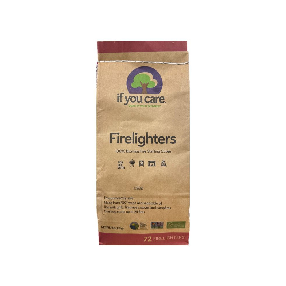 Photos - Other Hand Tools If You Care , Firelighters, 72 Pieces B65100 