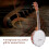 4 String Banjo Set with BJ10 Strings Capo Cleaning 8