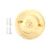2PCS Iron Ceiling Light Hook Plate Holder Gold & Bronze 160g DIY Decor 5