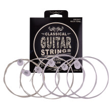 ZIKO DPA-70 Classical Guitar Strings Set, Light Tension, Silver Wound