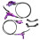 4-Piston Hydraulic Bike Disc Brake Aluminum Front 1