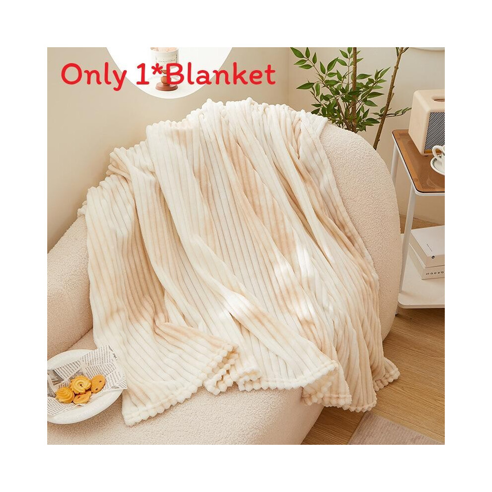 (Cloud, 100x150cm) Tie Dyeing Flannel Blanket With Plush Material For Bedroom And Living Decor Room-image-OPC-PKFXZT5-NEW