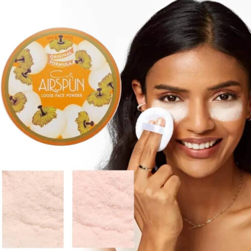 (Transparent)Coty Airspun Loose Face Powder Translucent Extra Coverage Oil Cosmetics Control 1