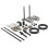 24PCS Valve Push Rod Kit Improve Engine 1