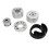 Belt Pulley Kit with 1.5in Width Cogged Belt 8