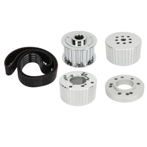 Belt Pulley Kit with 1.5in Width Cogged Belt