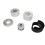 Belt Pulley Kit with 1.5in Width Cogged Belt 10