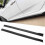 6PCS Car Side Skirt Carbon Fiber Pattern 3 Section 11