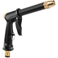 Garden Shower Gun Nozzles with 4 Watering Modes Garden High Pressure Hand Shower Used for Car Washing Garden Irrigation Pet Shower