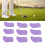 9PCS Club Head Covers for Irons Fabric Shockproof 12