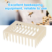 20 Stück Kunststoff-Quadrat Brutkästen für Bienenköniginnen, Bienenkäfige für Imker