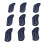 9PCS Club Iron Head Covers Club Protective 13