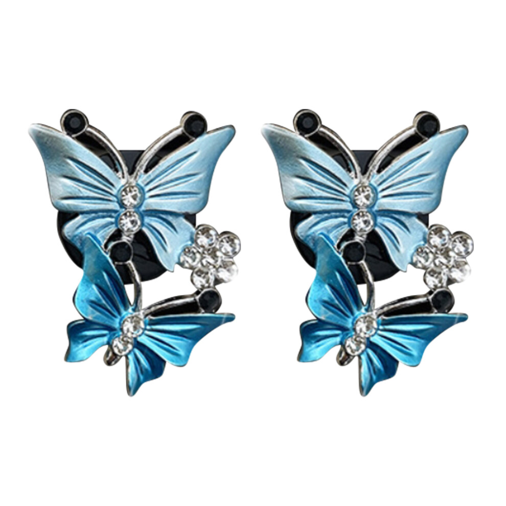 2Pcs Butterfly Car Air Vent Clip Car Fragrance Car 8320539229102