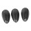 3Pcs Dashboard Gauge Trim Protective Carbon Fiber 2