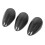 3Pcs Dashboard Gauge Trim Protective Carbon Fiber 10