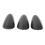 3Pcs Dashboard Gauge Trim Protective Carbon Fiber 7
