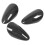 3Pcs Dashboard Gauge Trim Protective Carbon Fiber 3