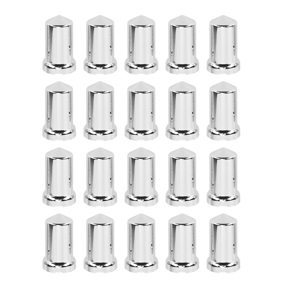 Lug Nut Covers Abs Chrome Plastic Anti Rust 33Mm 8320539229645