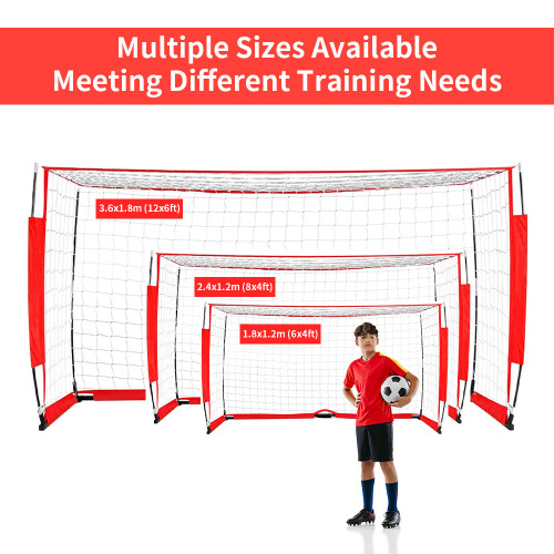 Portable Soccer Goal Soccer Nets for Backyard 2