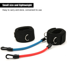 Latex Tube Anti-skid Power Exercise Band for Leg Strength Training, Set 1