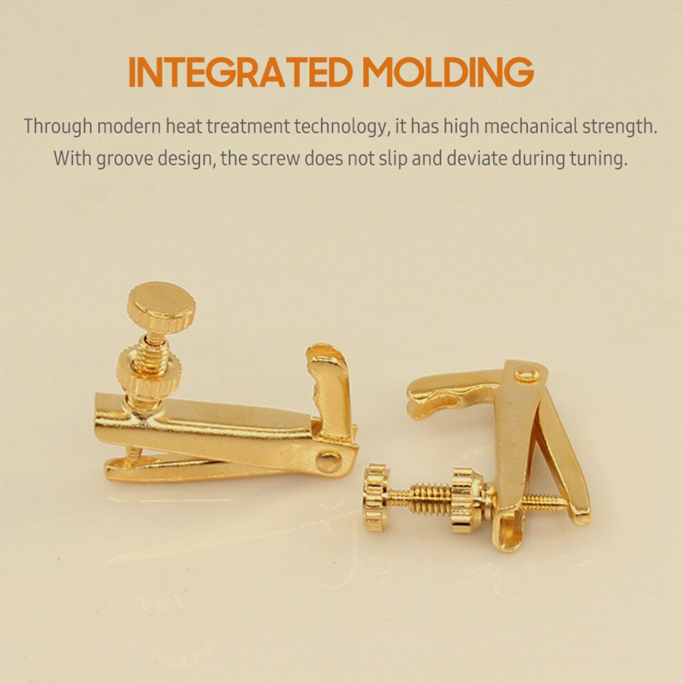 4 PCS Violin Fine Tuners for 1/2 Violin Alloy-image-OPC-PKFYS7D-NEW