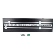 Billiard Score Board 2 Track Space Saving Solid