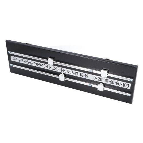 Billiard Score Board 2 Track Space Saving Solid 2