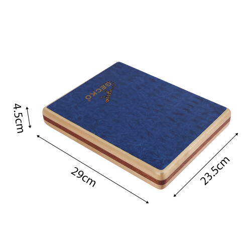 GECKO Cajon Wooden Drum Flat Hand Drum Percussion 1