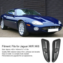 ABS-Kühlraumabdeckung für Auto, Ventil für Jaguar XKR XK8, 400x140 mm Hydrographics