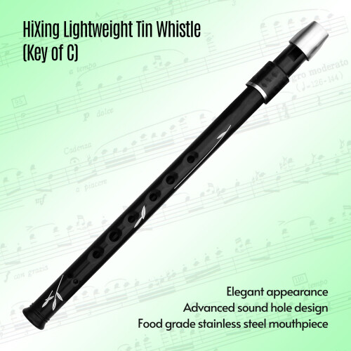 Lightweight Irish Whistle Tin Whistle Flute 2