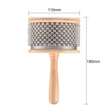 Wooden Cabasa Percussion Musical Instrument Metal