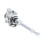 Front Door Lock Cylinder Set with 2 Keys 4