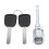 Front Door Lock Cylinder Set with 2 Keys 1
