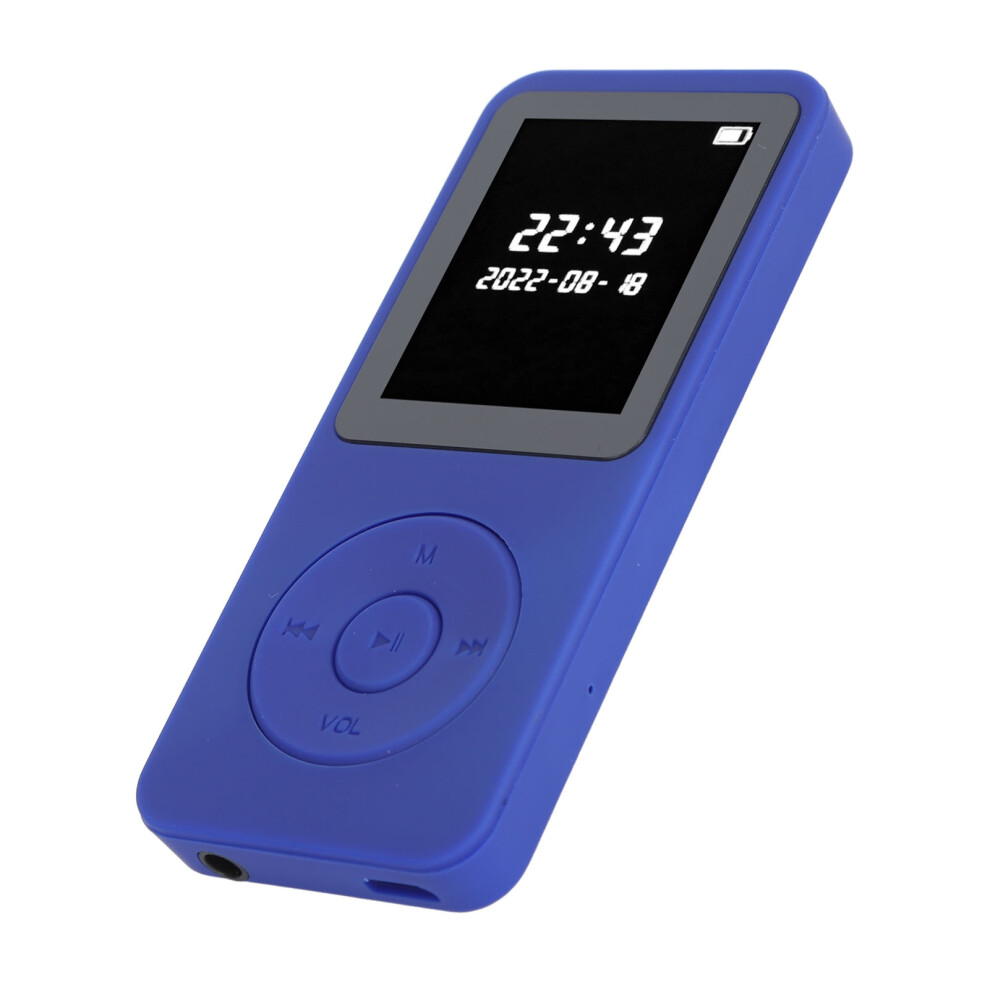 Bluetooth Mp3 Player 1.77" Lcd 32G With Fm Radio & Recorder Dark/Blue 7621349284444