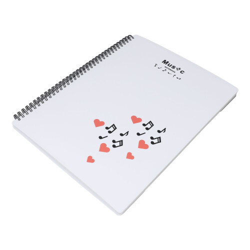 Sheet Music Folder 20 Sleeves 40 Pages A4 Sheet 2