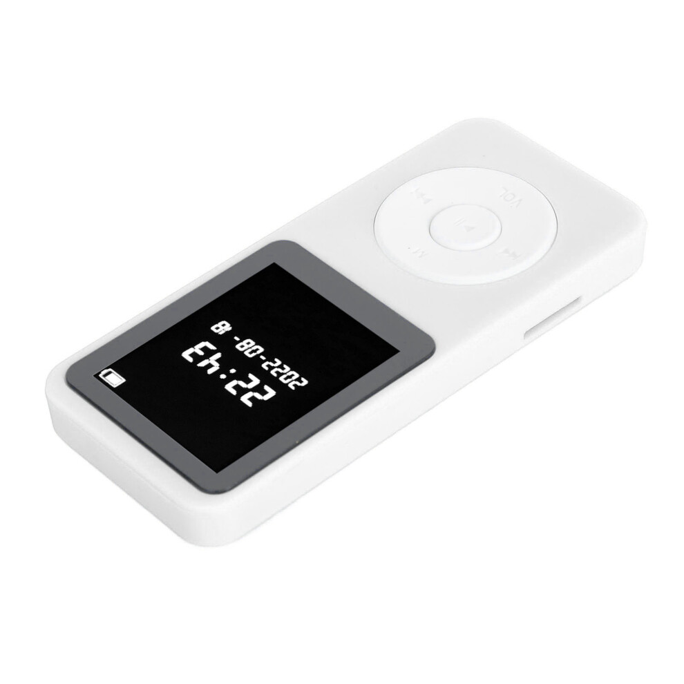 Bluetooth Mp3 Player 1.77In Lcd 64Gb Fm Radio, Recorder White 3081349284860