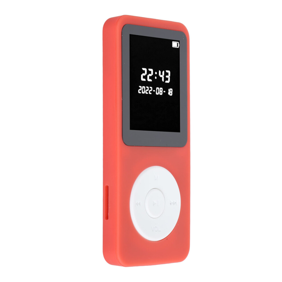 Bluetooth Mp3 Player 1.77" Lcd 16Gb With Fm Radio & Recorder Red 4051349284930